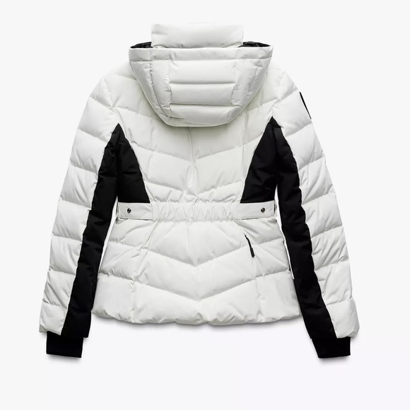 Zara White and Black Ski Jacket - Picture 3 of 8
